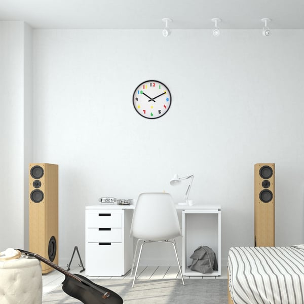 NeXtime 7371 Kvartsur Rund Flerfarvet