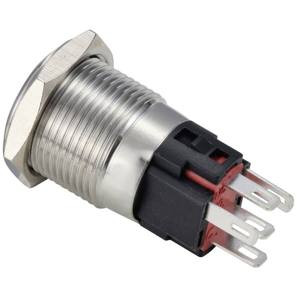 Miniatyrbillede 2 af 2: TRU COMPONENTS TC-12647544 trykknap panel Sort, Rustfrit stål