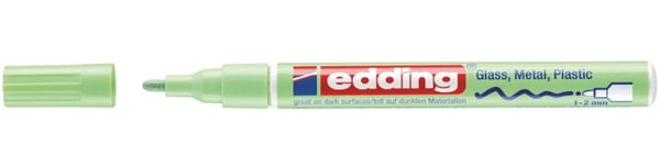Edding 751 speedmarker Penselspids Grøn, Pastel 10 stk Edding 751 speedmarker Penselspids Grøn, Pastel 10 stk