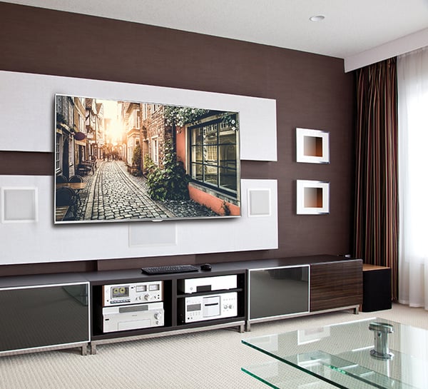 B-Tech BT9901 165,1 cm (65") Musta
