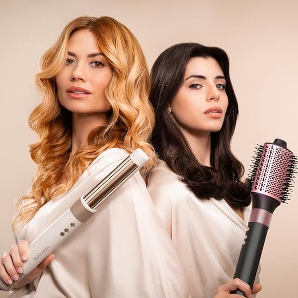 Cecotec CermicCare AirGlam Multistyler Airflow Musta, Pink gold 1400 W 1,8 m