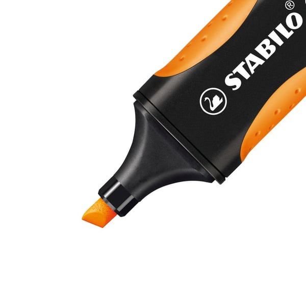 Miniatyrbild 9 av 9: STABILO GREEN BOSS märkpennor 1 styck Mejselspets Orange