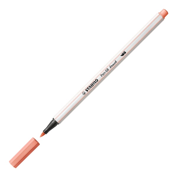 STABILO Pen 68 Brush filtpen Bold Flerfarvet 12 stk