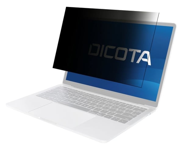 Pikkukuva 2 / 2: DICOTA Privacy Filter 2-way side-mounted 35,6 cm (14") Näyttö/kannettava tietokone Kehyksetön näytön yksityisyyssuodatin