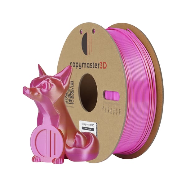 Miniatyrbillede 1 af 5: 3D Prima CM-DUSI-008-1-175 3D print materiale Polymælkesyre (PLA) Lilla, Guld 1 kg