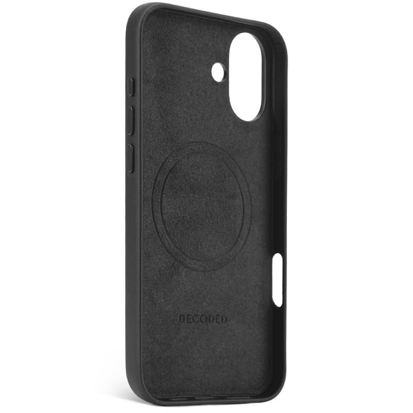 Decoded Leather Case mobiltelefonfodral 17 cm (6.7") Mobilskal Svart