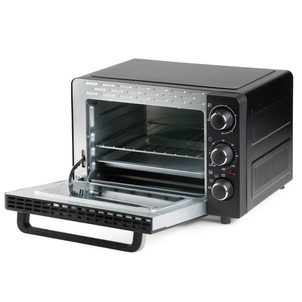 Miniatyrbillede 13 af 18: Domo DO807GO 20 L 1300 W Sort Grill