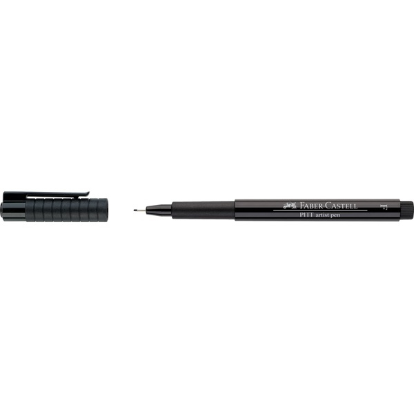 Faber-Castell Pitt Artist Sort Kuglepen 1 stk