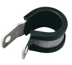 Hellermann Tyton 211-15090 kabelholder Sort, Rustfrit stål 100 stk