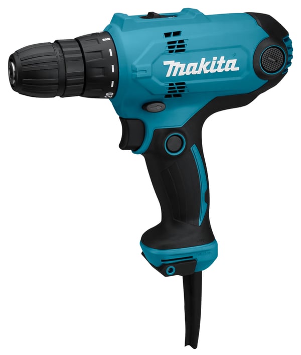 Makita DF0300 bor 1500 rpm Nøglefri 1,2 kg Sort, Blå
