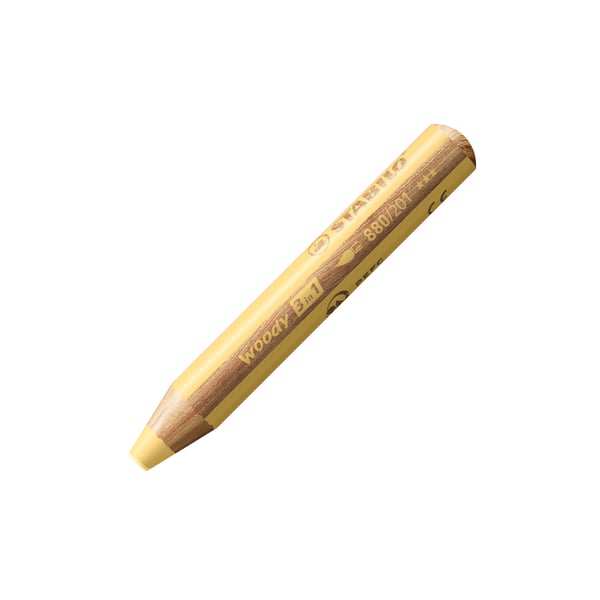 STABILO woody 3 in 1 Gul 1 styck STABILO woody 3 in 1 Gul 1 styck