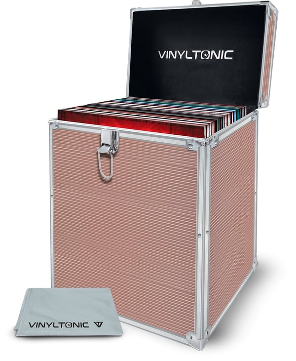 Vinyl Tonic VT02RG säilytyslaatikko Varastolaatikko Suorakulmainen Alumiini, Terästä, Puu Ruusu Vinyl Tonic VT02RG säilytyslaatikko Varastolaatikko Suorakulmainen Alumiini, Terästä, Puu Ruusu