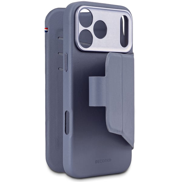 Decoded D26IPO17PMDW3TSFE mobiltelefon etui 17,5 cm (6.9") Tegnebogsetui Grå