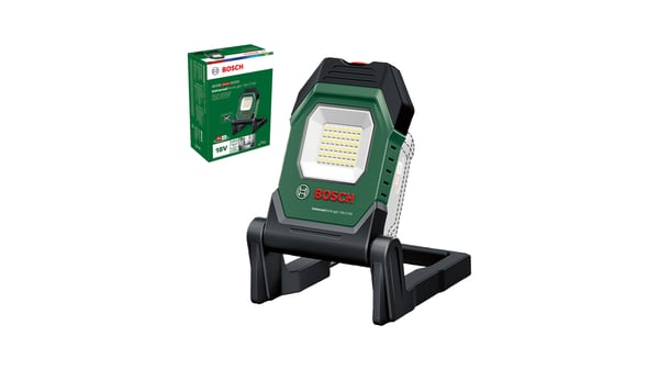 Bosch UniversalWorkLight 18V-2100 Musta, Vihreä