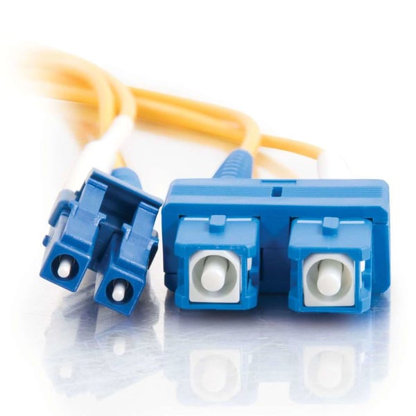C2G 85587 InfiniBand och fiberoptisk kabel 2 m LC SC OFNR Gul