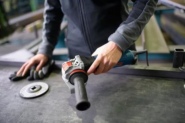 Miniatyrbillede 3 af 10: Bosch GWX 14-125 S vinkelsliber 12,5 cm 11500 rpm 1400 W 2,2 kg