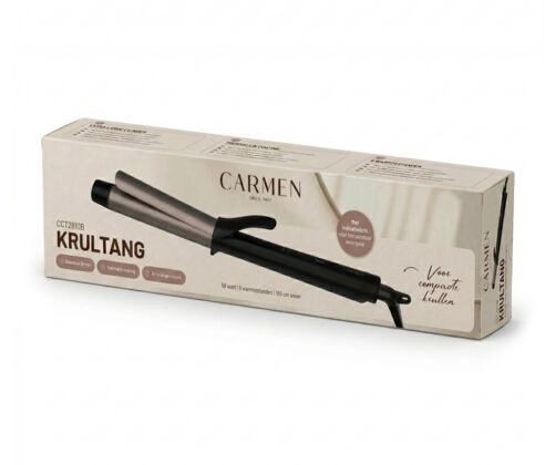 Carmen CCT2810B hiustenmuotoilija Kiharrusrauta Lämmin Musta 58 W 1,8 m