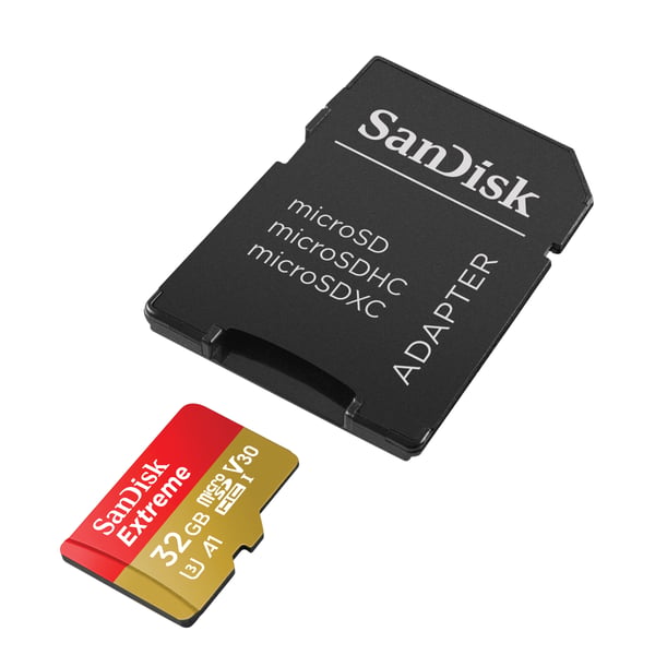 Miniatyrbillede 3 af 5: SanDisk Extreme 32 GB MicroSDHC UHS-I Klasse 10