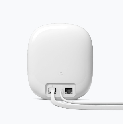 Miniatyrbillede 3 af 9: Google Nest Wifi Pro Tri-band (2,4 GHz/5 GHz/6 GHz) Wi-Fi 6E (802.11ax) Hvid 2 2x2