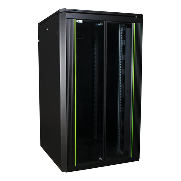 LOGON RDL26U88BL rack 26U Fristående rack Svart