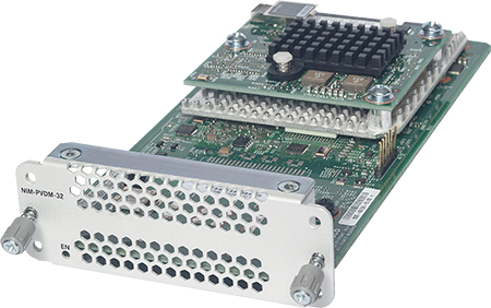 Cisco NIM-PVDM-64= reservedel til netværksudstyr Stemme-netværksmodul