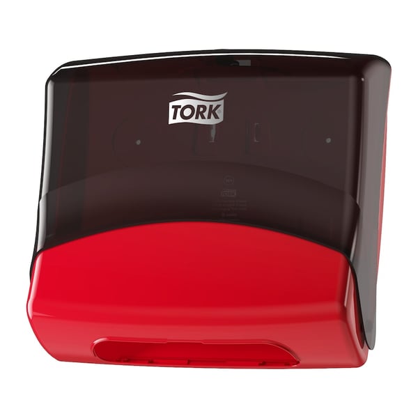Tork 654008 pappershanduksautomat Pappershandduksdispenser Röd Tork 654008 pappershanduksautomat Pappershandduksdispenser Röd