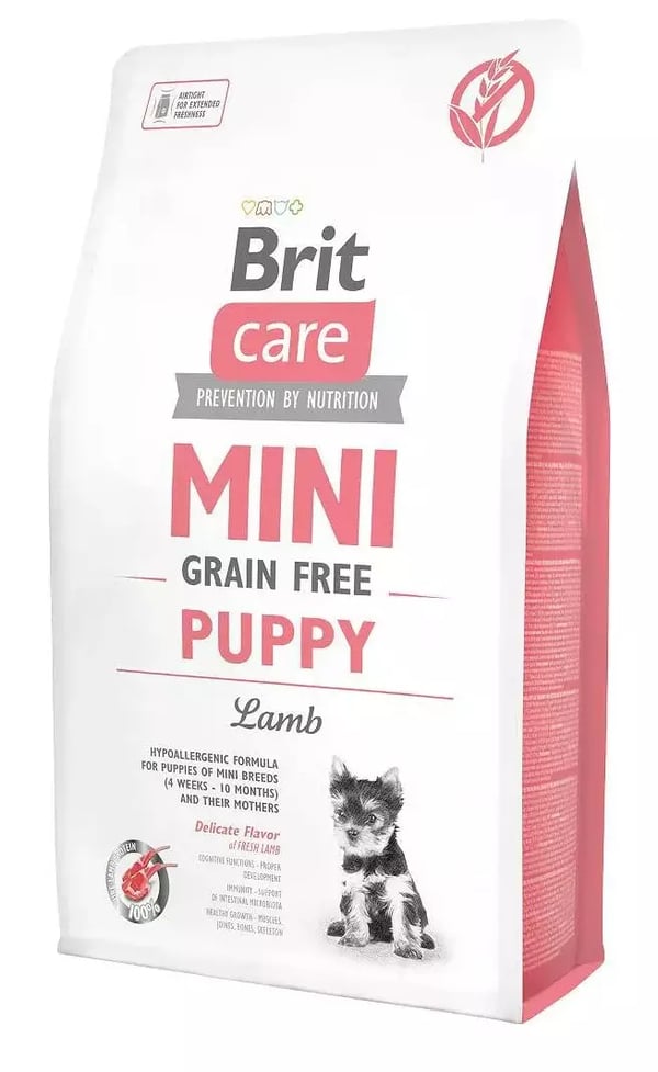 Brit Care Mini Grain Free Puppy Lamb 2 kg Hundehvalp Lam