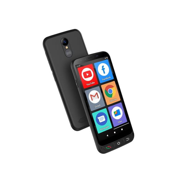 SPC Zeus 4G Pro 14 cm (5.5") Kaksois-SIM Android 11 USB Type-C 4 GB 64 GB 2400 mAh Musta