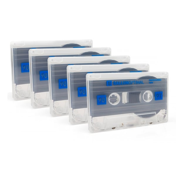 GALLUNOPTIMAL GOPT90P5 kassettebånd Lydkassette 90 min. 5 stk