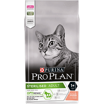 Purina Pro Plan 7613036517164 kissojen kuivamuona 10 kg Aikuinen Lohi