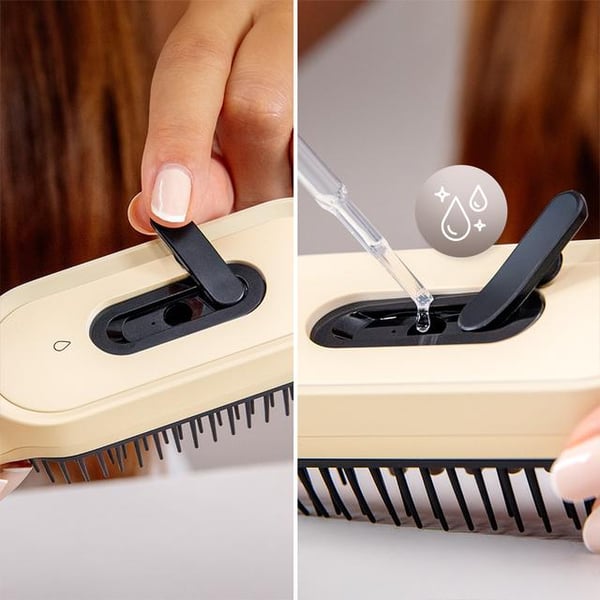 Cecotec HairCare Revitalize Little Voksen Paddle hårbørste Champagne 1 stk
