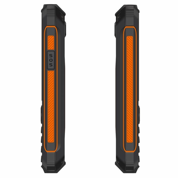 Evolveo StrongPhone SPZ6OG mobiltelefoner 7,11 cm (2.8") 202 g Svart, Orange