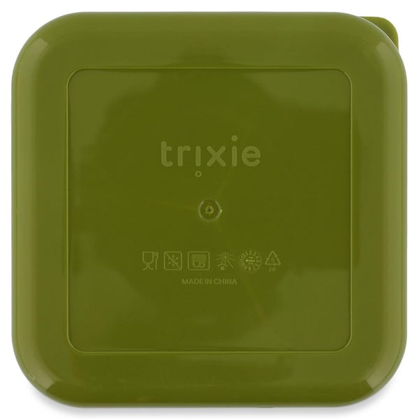 Miniatyrbillede 10 af 10: TRIXIE 2305201 madkasse Frokostbokssæt Polyethylen med lav densitet (LDPE), Polypropylen (PP) Grøn 3 stk