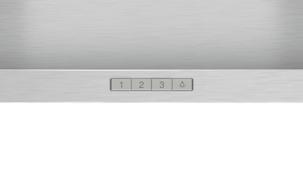 Bosch DWP66BC50 emhætte Vægmonteret Rustfrit stål 570 m³/t