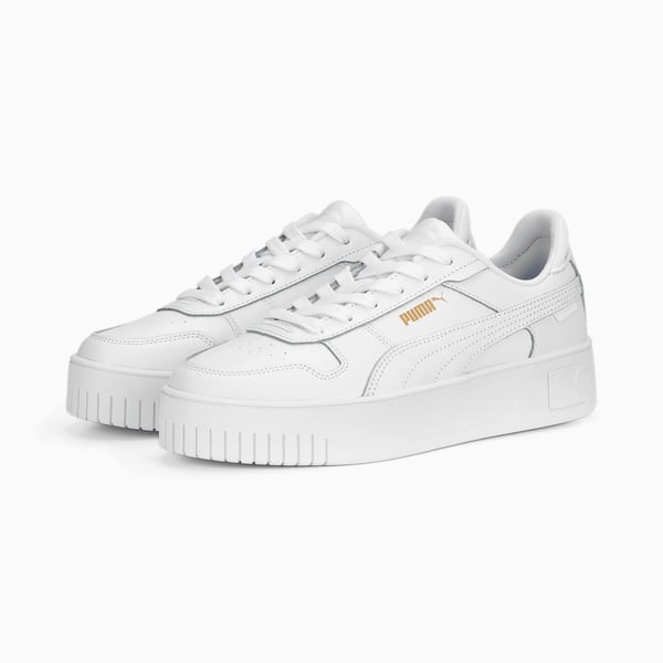 PUMA 389390_01_40 atletiksko Hunstik Guld, Hvid