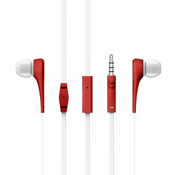 Energy Sistem Style 1+ Headset Ledningsført I ørerne Opkald/musik Rød