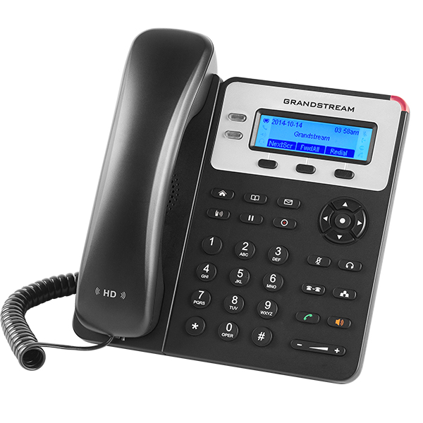 Grandstream Networks GXP1625 IP-telefoner Svart 2 linjer LCD