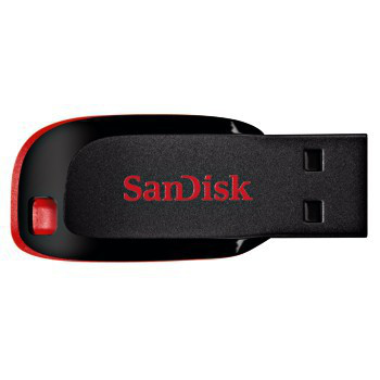 SanDisk Cruzer Blade 32GB USB-sticka USB Type-A 2.0 Svart