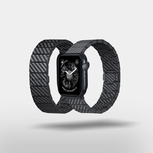 Miniatyrbillede 8 af 11: Pitaka AWB2307 Smart bærbart (wearable) tilbehør Band Sort Kulfiber