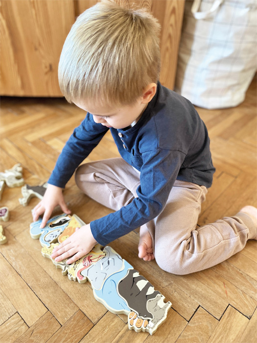 Miniatyrbillede 9 af 10: Small foot 12465 puslespil Form puslespil Andet