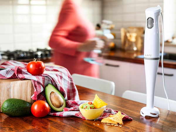 Miniatyrbillede 7 af 7: Lafe LAFBLE46607 blender Nedsænkning blender 200 W Hvid