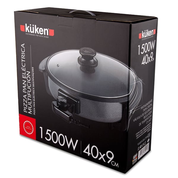Küken 32951 pizza fremstiller & ovn 1 pizza(er) 1500 W Sort