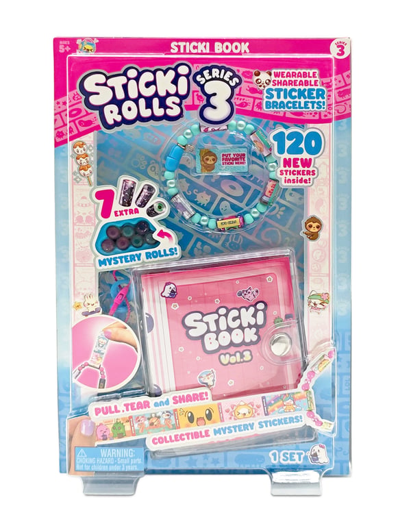 Sticki Rolls - S3 Sticki Book