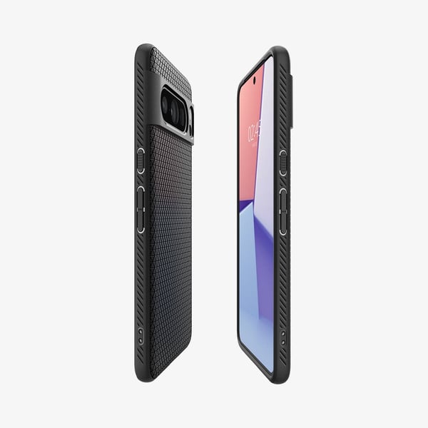 Miniatyrbild 3 av 13: Spigen Liquid Air mobiltelefonfodral 17 cm (6.7") Mobilskal Svart