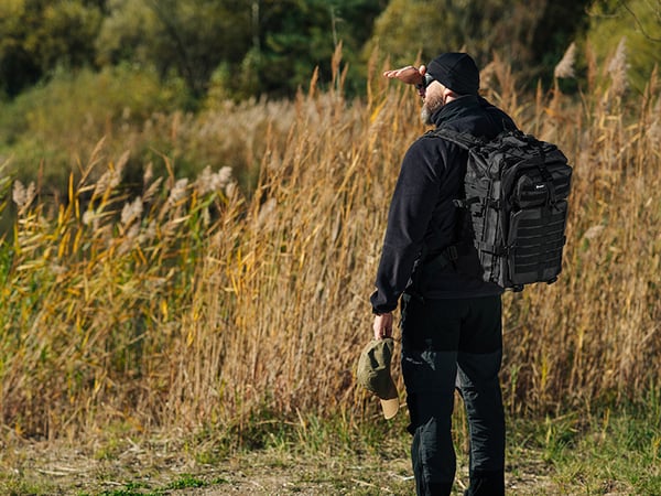 Tracer Alpha Backpack 15,6" Black rygsæk Fritidsrygsæk Sort Polyester