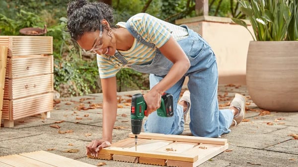 Bosch EasyDrill 18V-40 1630 rpm Nøglefri 1,3 kg Sort, Grøn