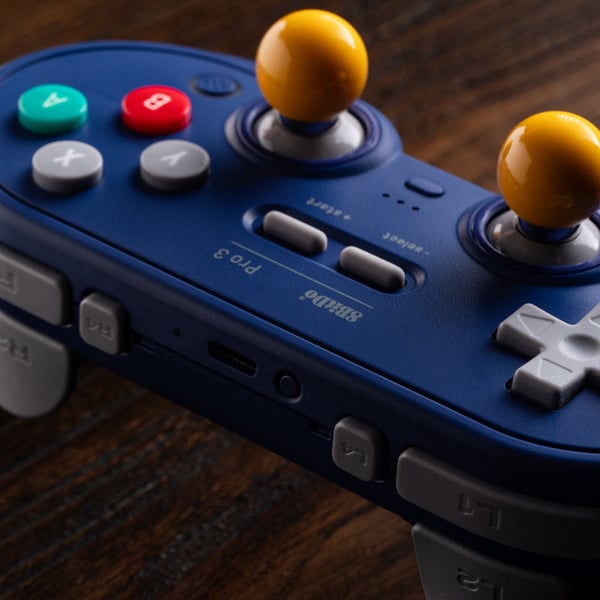 8Bitdo Pro 3 Bluetooth Purppura Bluetooth/RF/USB Pad-ohjain Analoginen/Digitaalinen Android, MAC, Nintendo Switch, Nintendo Switch 2, PC