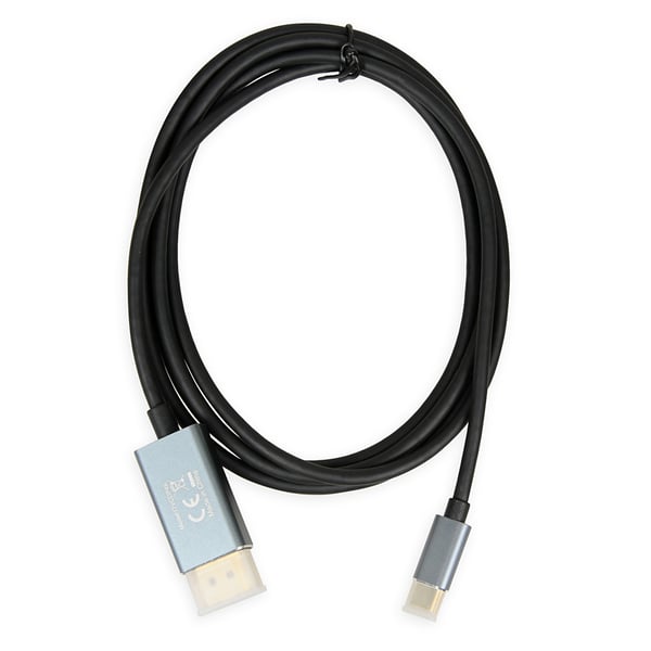 iBox ITVCDP4K videokaapeli-adapteri 1,8 m USB Type-C DisplayPort Musta