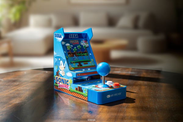 My Arcade Joystick Player Sonic The Hedgehog bärbara spelkonsoller 8,89 cm (3.5") Multifärg