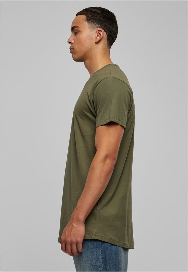 Pikkukuva 4 / 10: Urban Classics Shaped Long Tee T-paita Pyöreä pääntie Lyhyt hiha Puuvilla